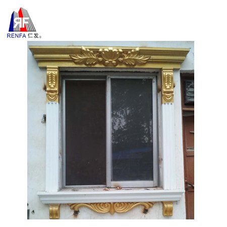 Concrete molds cement plastic decorative window door frame building ABS plastic window mould
