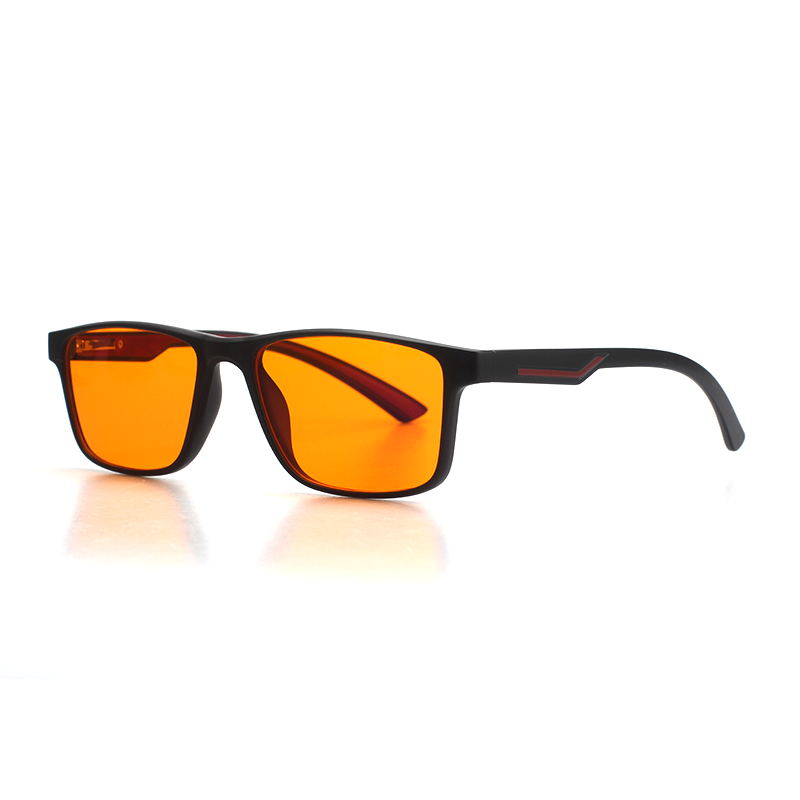 Hot Selling New Design Classic Fashion Trend Black Square Frame Anti Blue Light Glasses For Men And Women