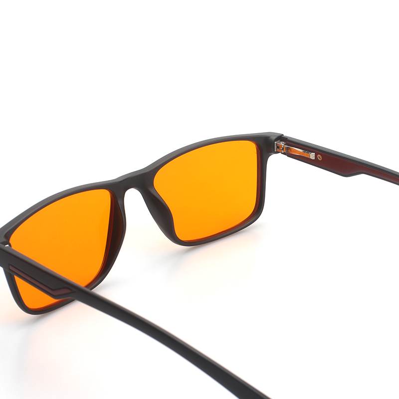 Hot Selling New Design Classic Fashion Trend Black Square Frame Anti Blue Light Glasses For Men And Women