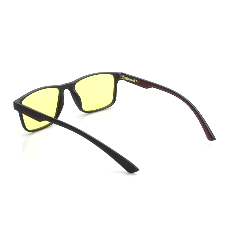 Hot Selling New Design Classic Fashion Trend Black Square Frame Anti Blue Light Glasses For Men And Women