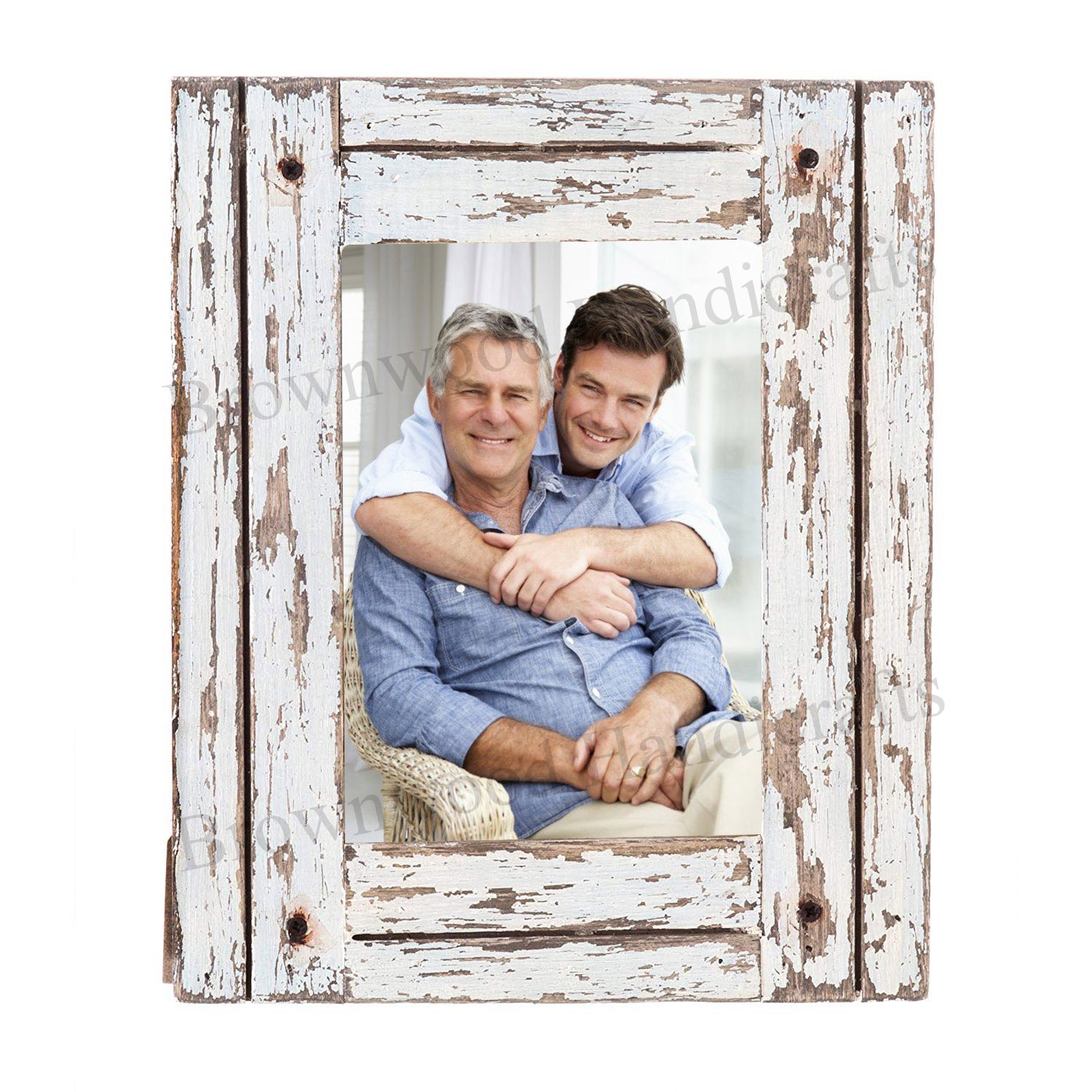 New Designed Hand Carved Solid Mango Wood Baby Photo Frame Wooden Family Photo Frame Christmas Decor and Gifts Picture Frames