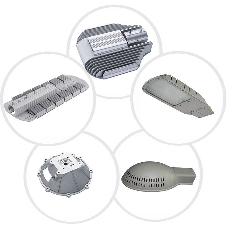 High Quality Mount Adjustable Bulbs Downlight Display Mould Die Casting Aluminum Street Mold Frame Led Light Housing