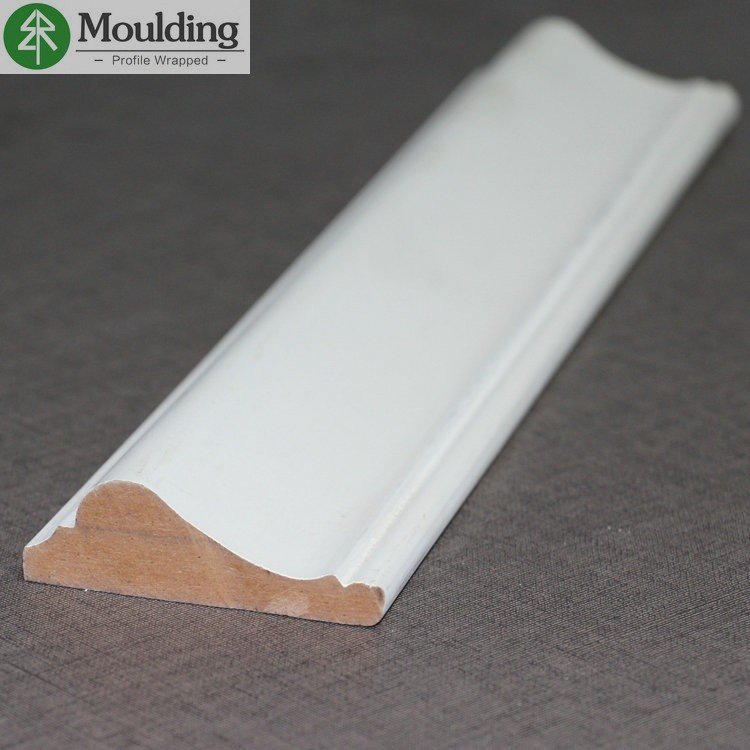 Custom White Primed Mdf Board Basing Moulding Baseboard Casing Architrave Moulding Mdf baseboard corner WOOD MOLDING