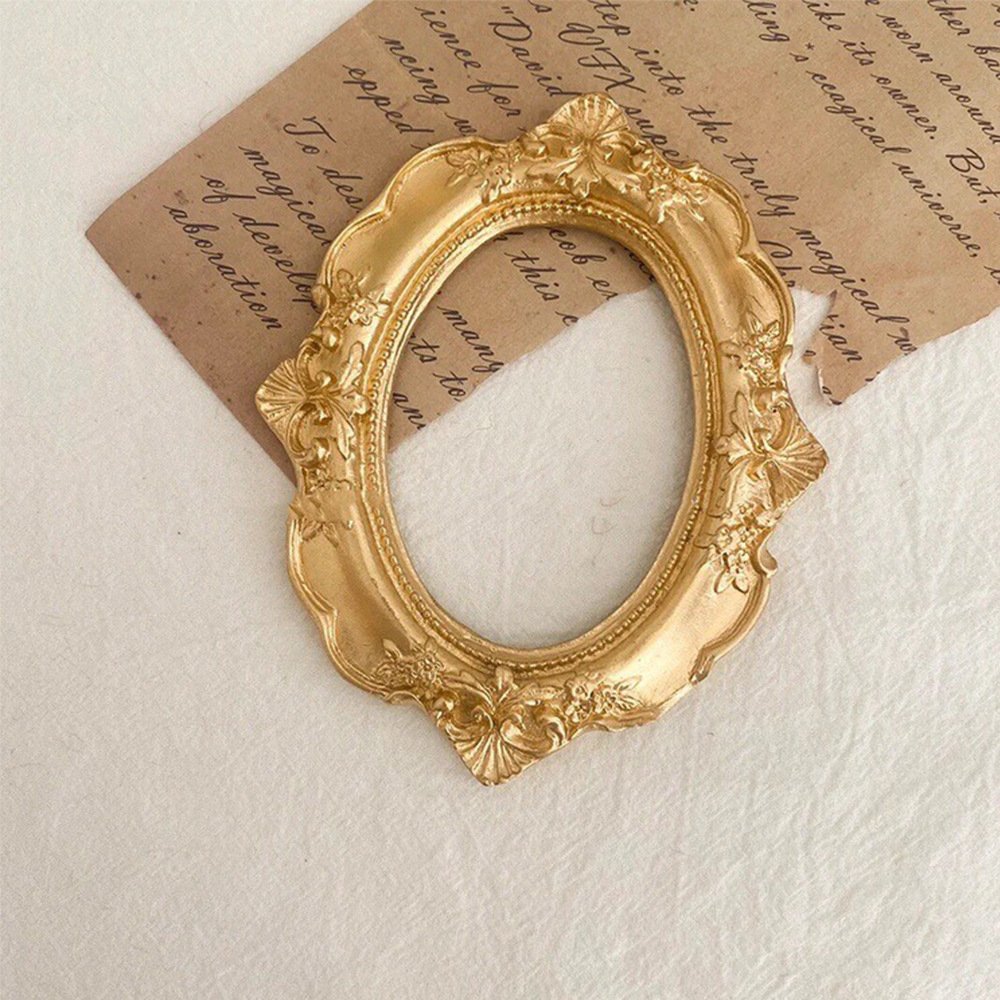 Relief Home Decor Photography Props Mini Ornament Manicure Earrings Jewelry Decoration Background Retro Photo Frames Nail Tools