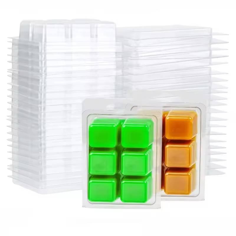 Eco Friendly Wholesale Wholesale Wax Melting Clamshell Wax Melting Packaging Blister Packaging For Wax Melts