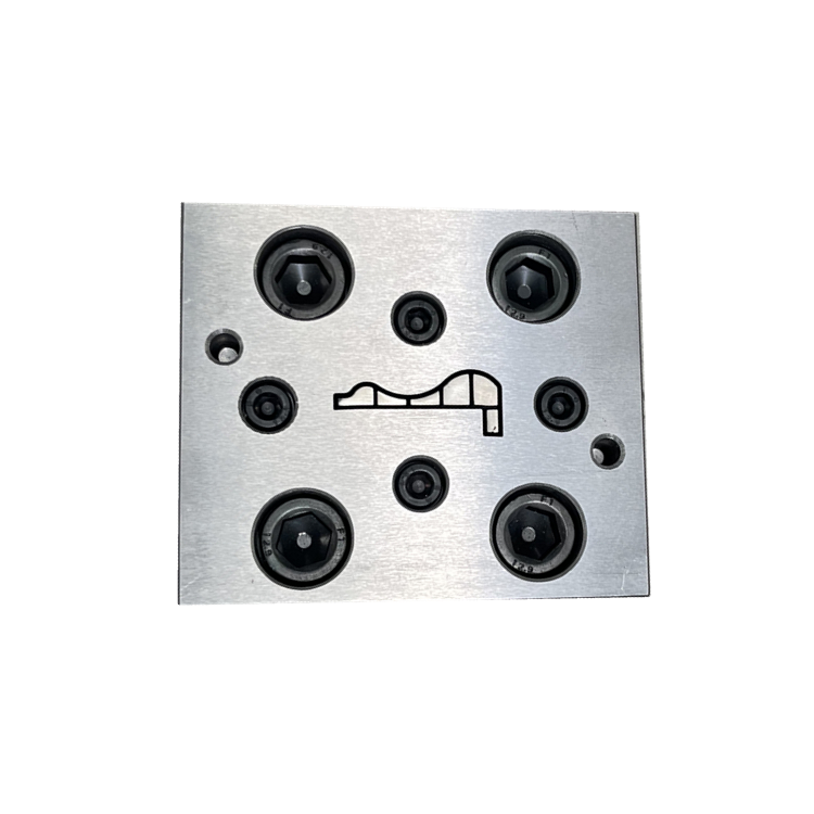 UPVC extrusion mold decoration skirting line plastic foam mould
