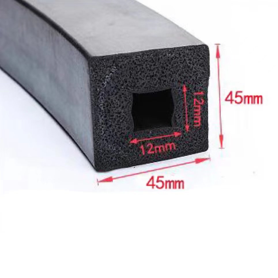 Aluminium Shower Door Frame Sealing Strip Tasteless Ozone Resistant T-Shaped Rubber Moulding Favorable Price Vessel Seals