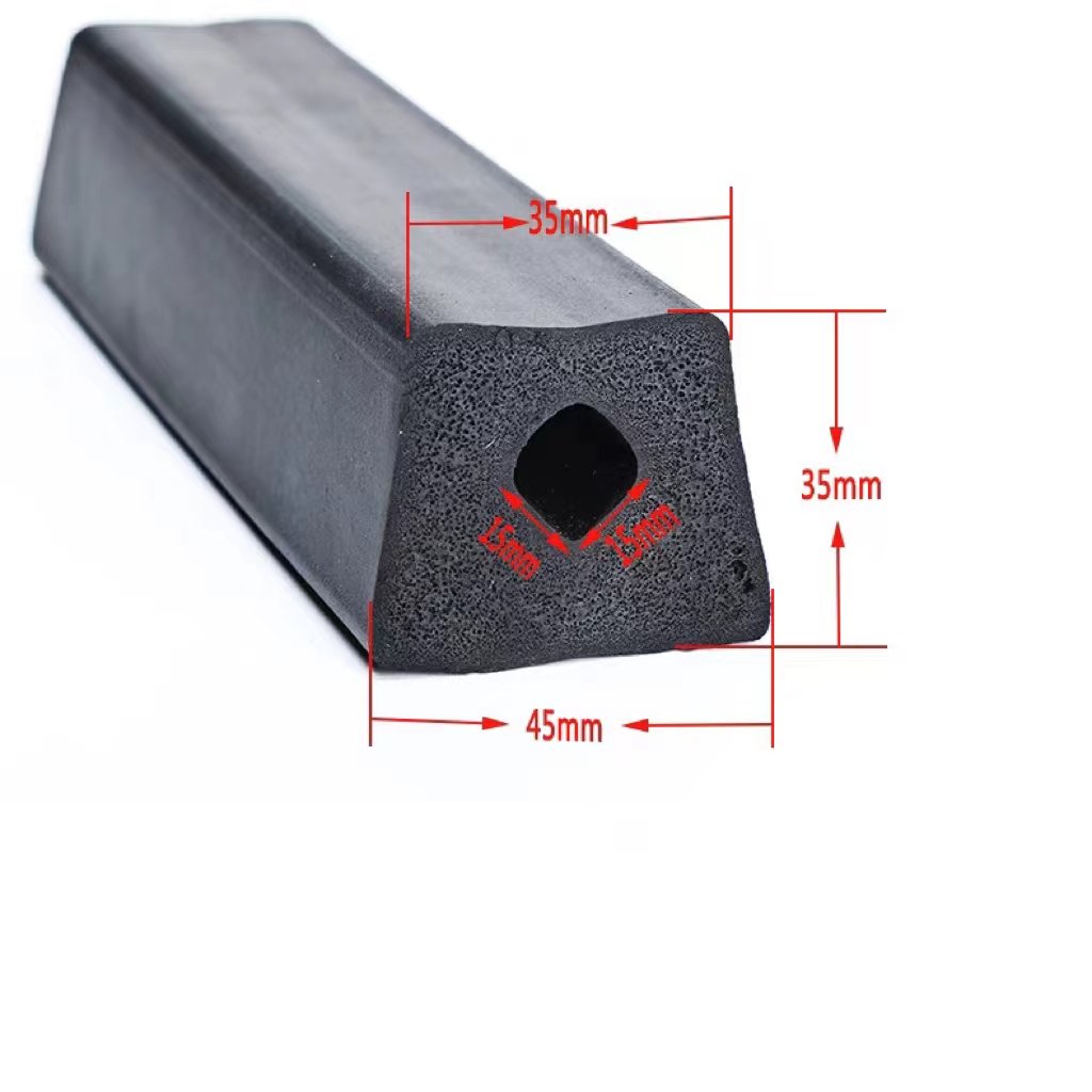 Aluminium Shower Door Frame Sealing Strip Tasteless Ozone Resistant T-Shaped Rubber Moulding Favorable Price Vessel Seals