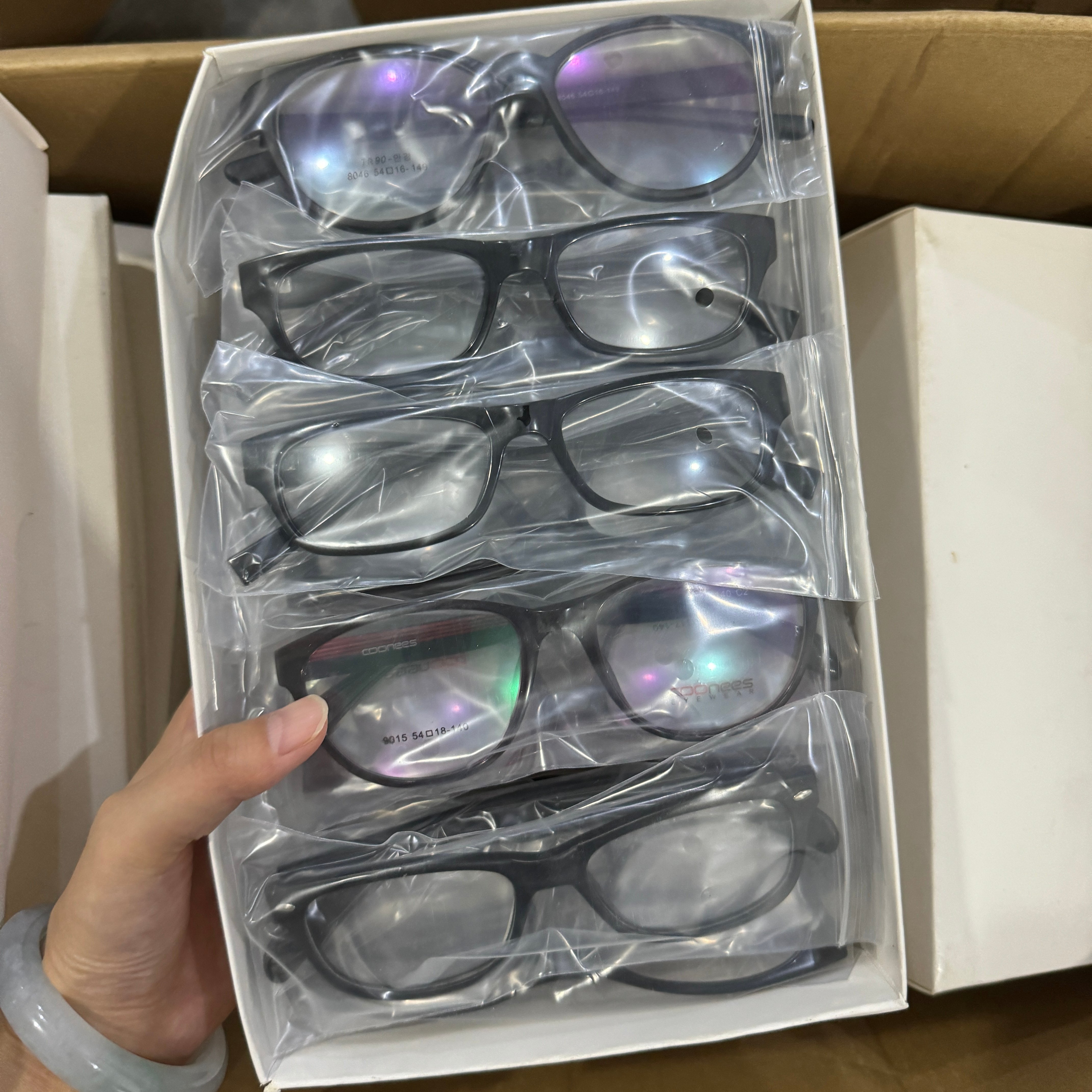 Factory Stock Clearance Glasses Cheap Price TR Eyeglasses Promotion Flexible PC Optical Frames