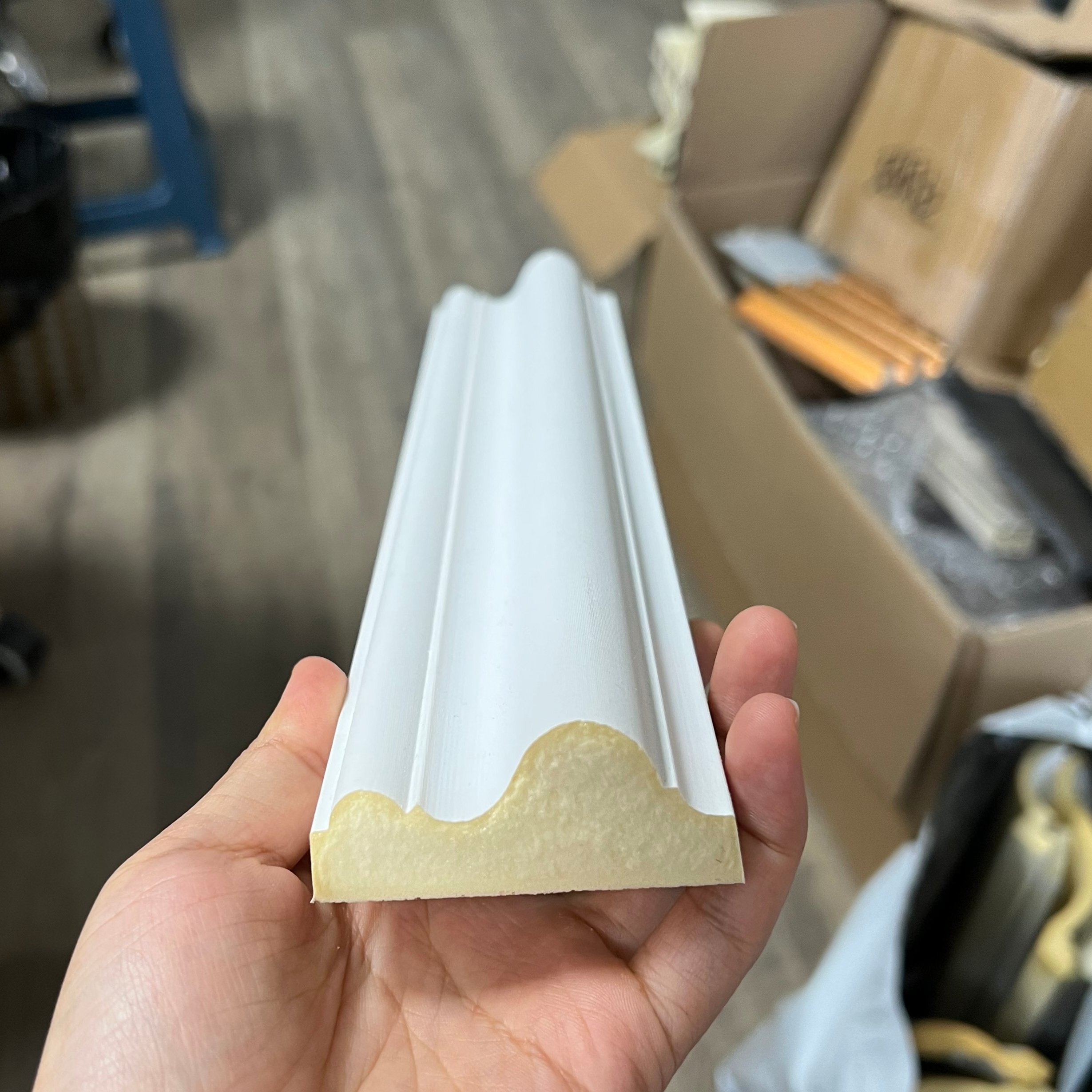 ps moulding frame 10cm production line waterproof skirting ps white hotel ceiling line skirt ps skirting board