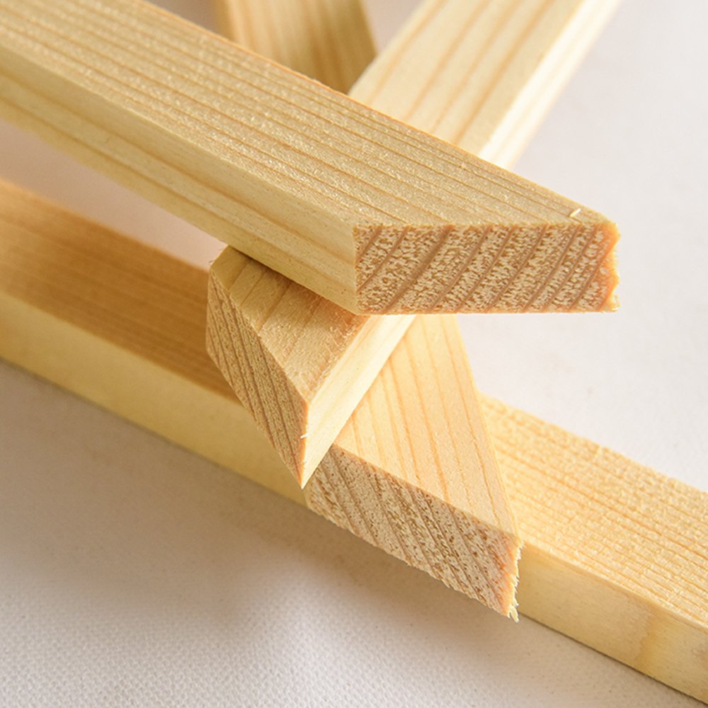 Wholesale design moulding pine wood canvas stretcher bars