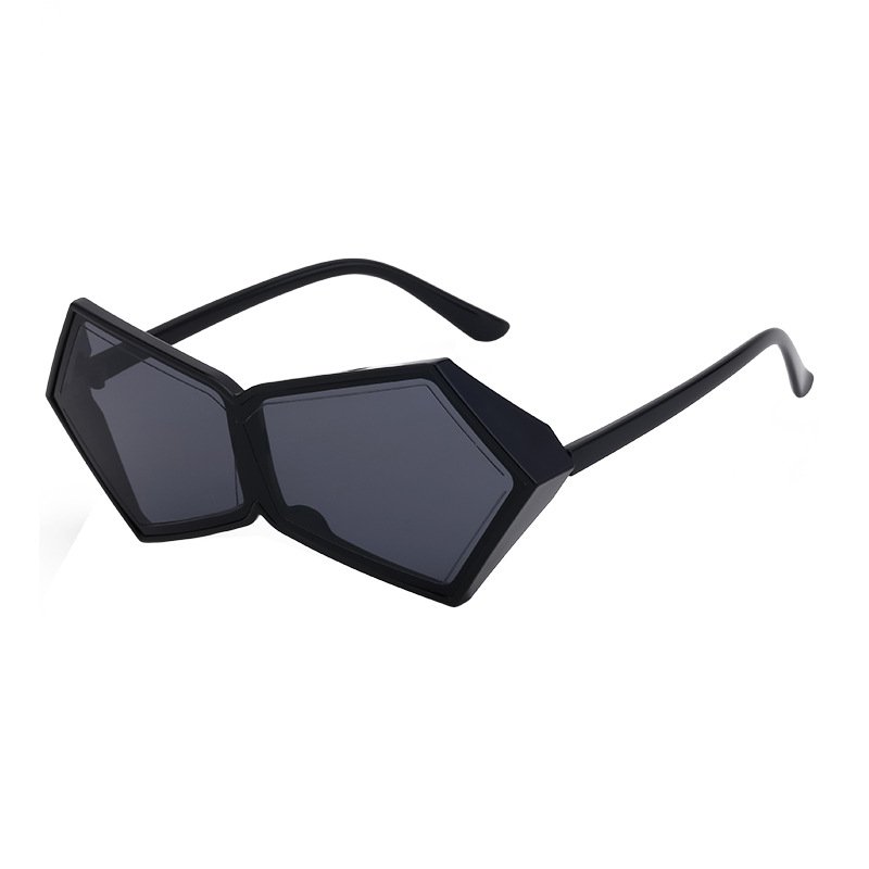 2024 Fashion Exotic Custom Sunglasses Luxury Women Manufacturers China Vintage Oversize Irregular Steampunk Y2k Sunglasses