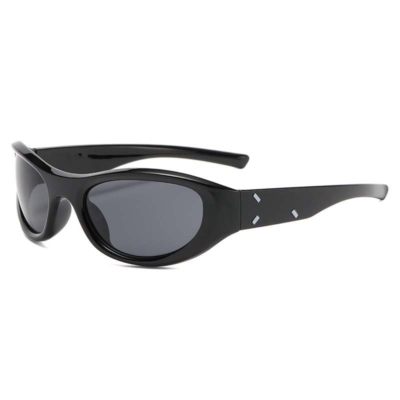 MOSI Y2k Sports Sunglasses Women Men 2024 Luxury Fashion Classic Punk Sun Glasses Female Retro 2000' Futuristic Sunglass Shades