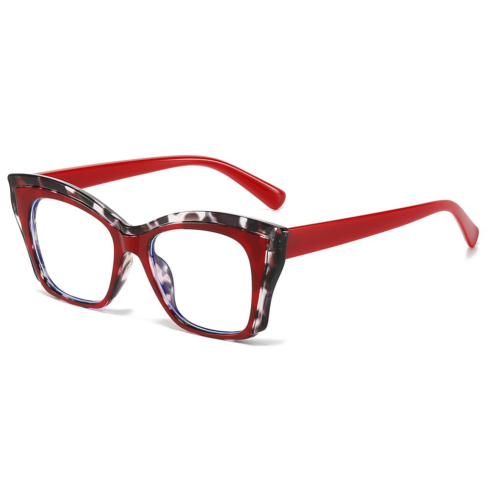 Eyewear 11209 Fashion 2024 Women Cat Eye TR90 Reading Computer Anti Blue Light Lenses Glasses
