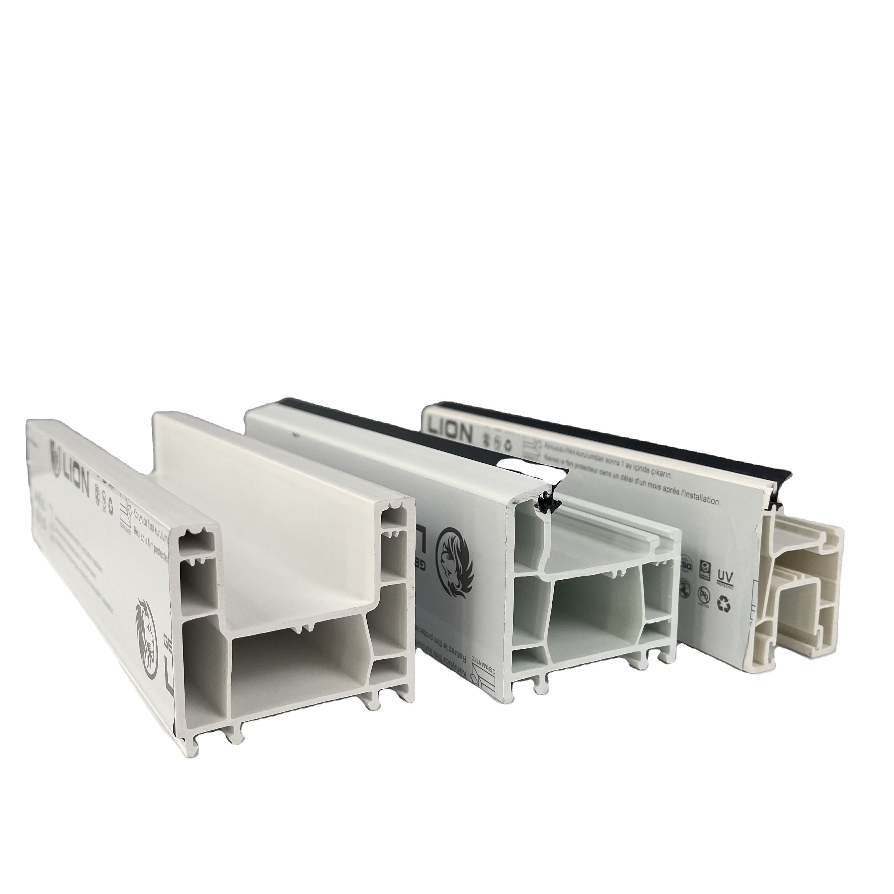 High Quality White PVC Casement Window Profiles Building and Moulding Plastic Extrusion Technique