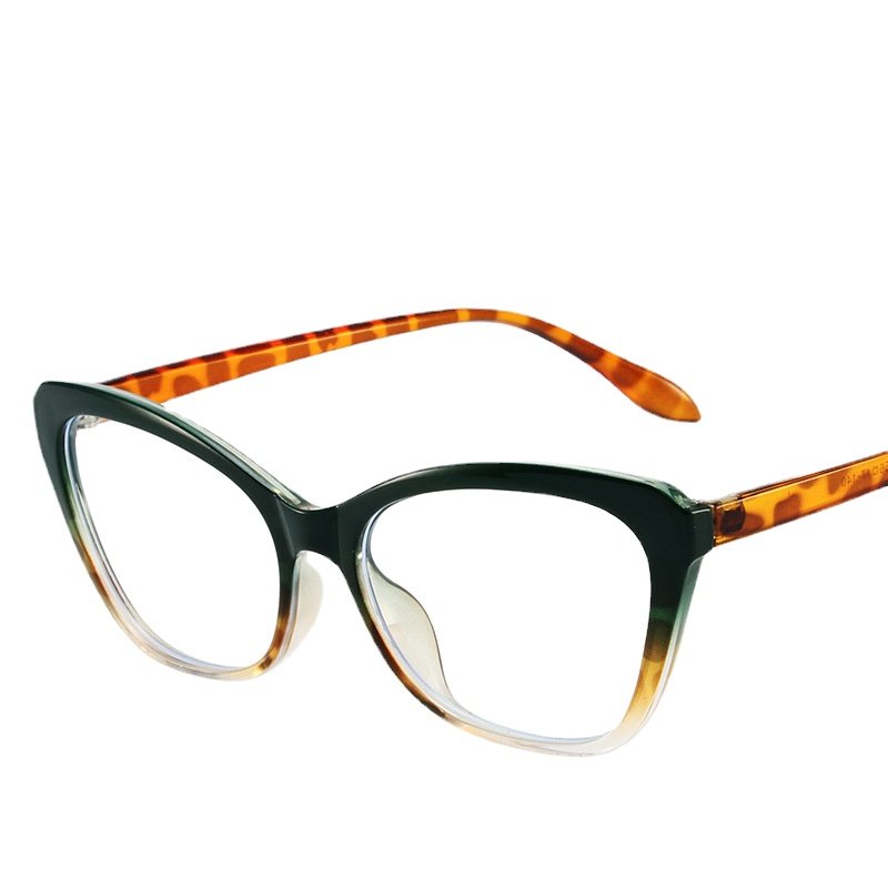 High quality TR90 eyewear frame optical spectacle frames cat eye women anti blue light glasses computer glasses