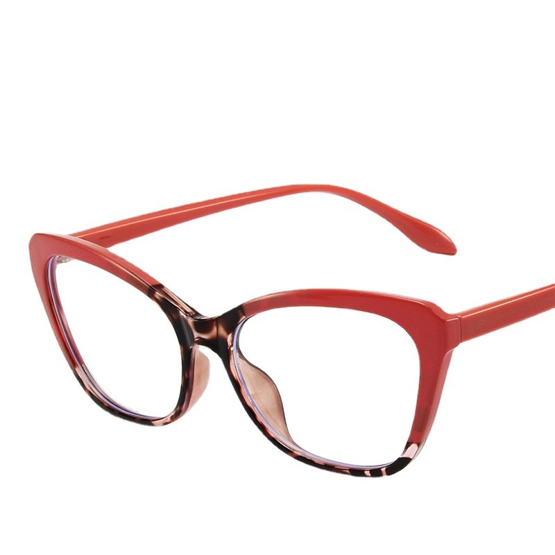 High quality TR90 eyewear frame optical spectacle frames cat eye women anti blue light glasses computer glasses