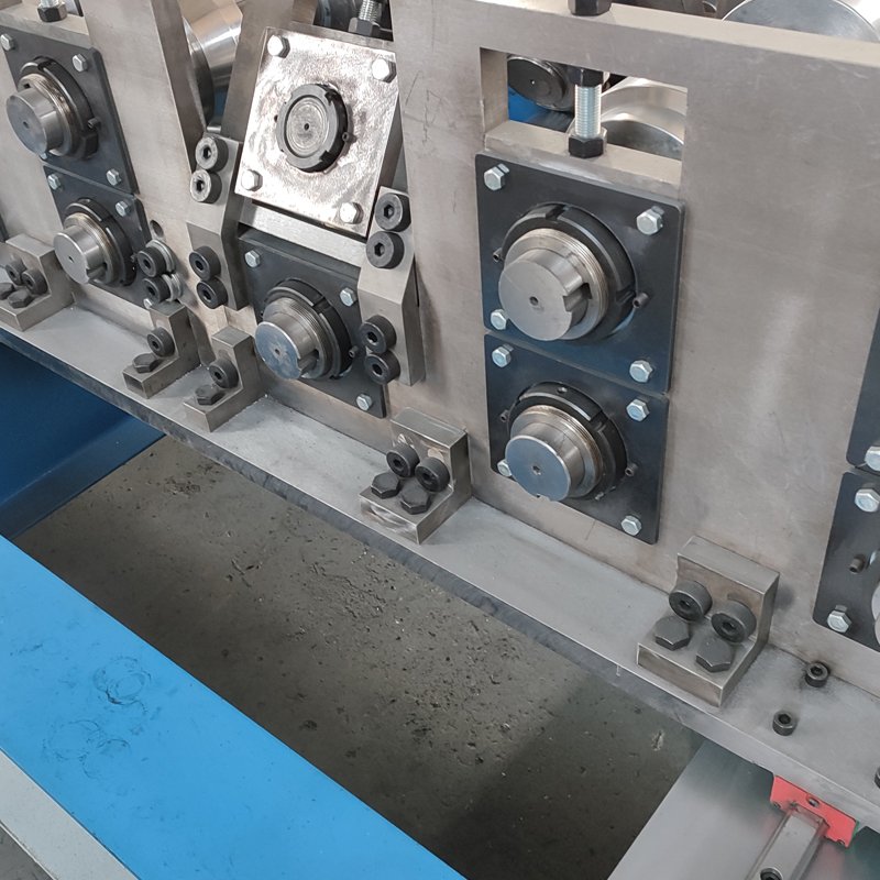 Automatic Quickly Change Steel Frame Channel Punch Hole C Z Purlin Roll Forming Machine