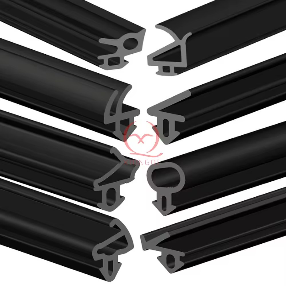 XIONGQI Frame Sealing Window Seals For Aluminium Glass Rubber Door Or Window Soundproof Weather seal strip