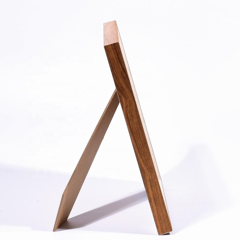 Wood texture Custom Different Size Classical Light Golden White PS Moulding design photo frames