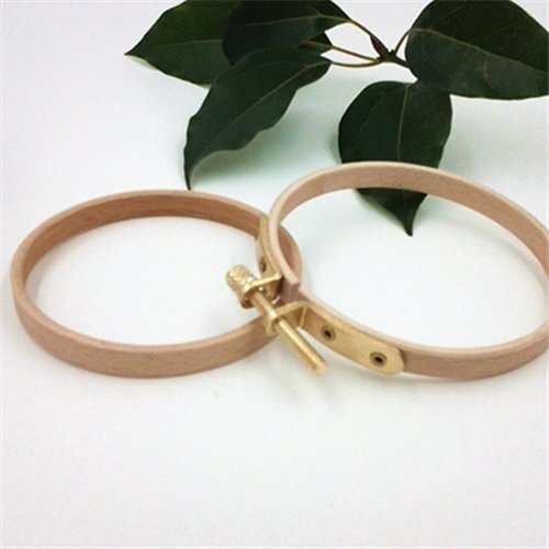 Wooden embroidery hoops frames