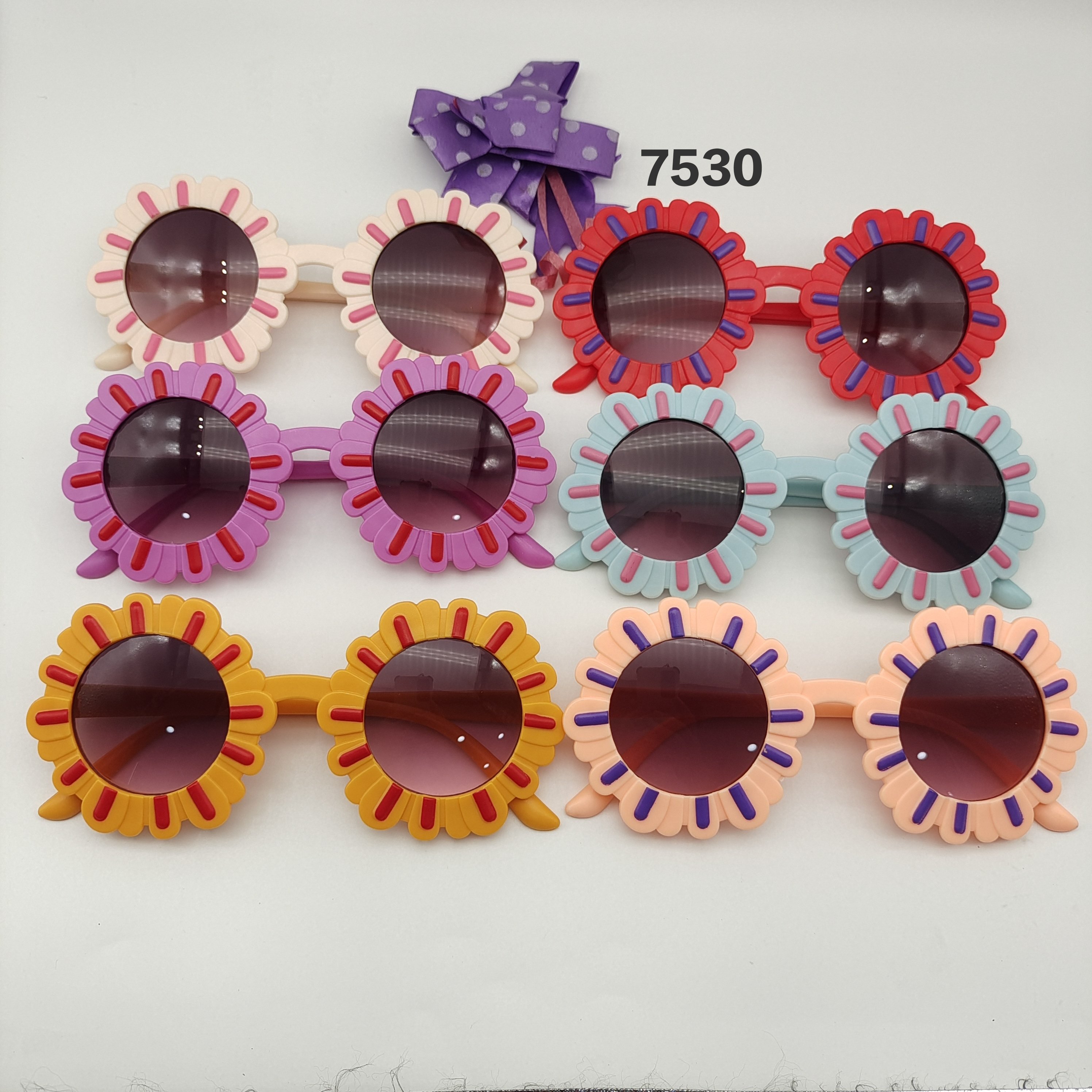 Mixed PC children sunglasses cheap ready stock factory same day shipping mixed color sunglasses
