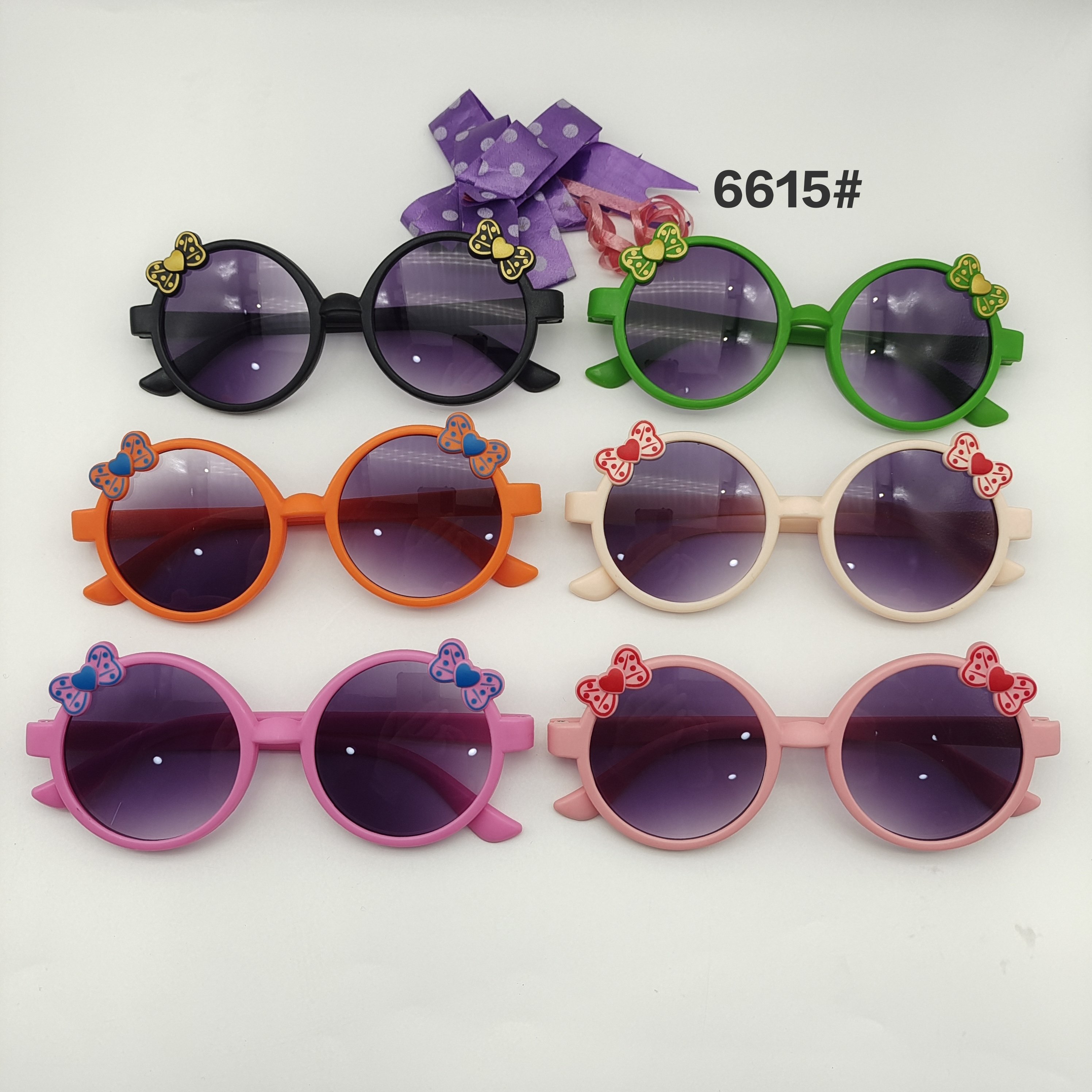 Mixed PC children sunglasses cheap ready stock factory same day shipping mixed color sunglasses