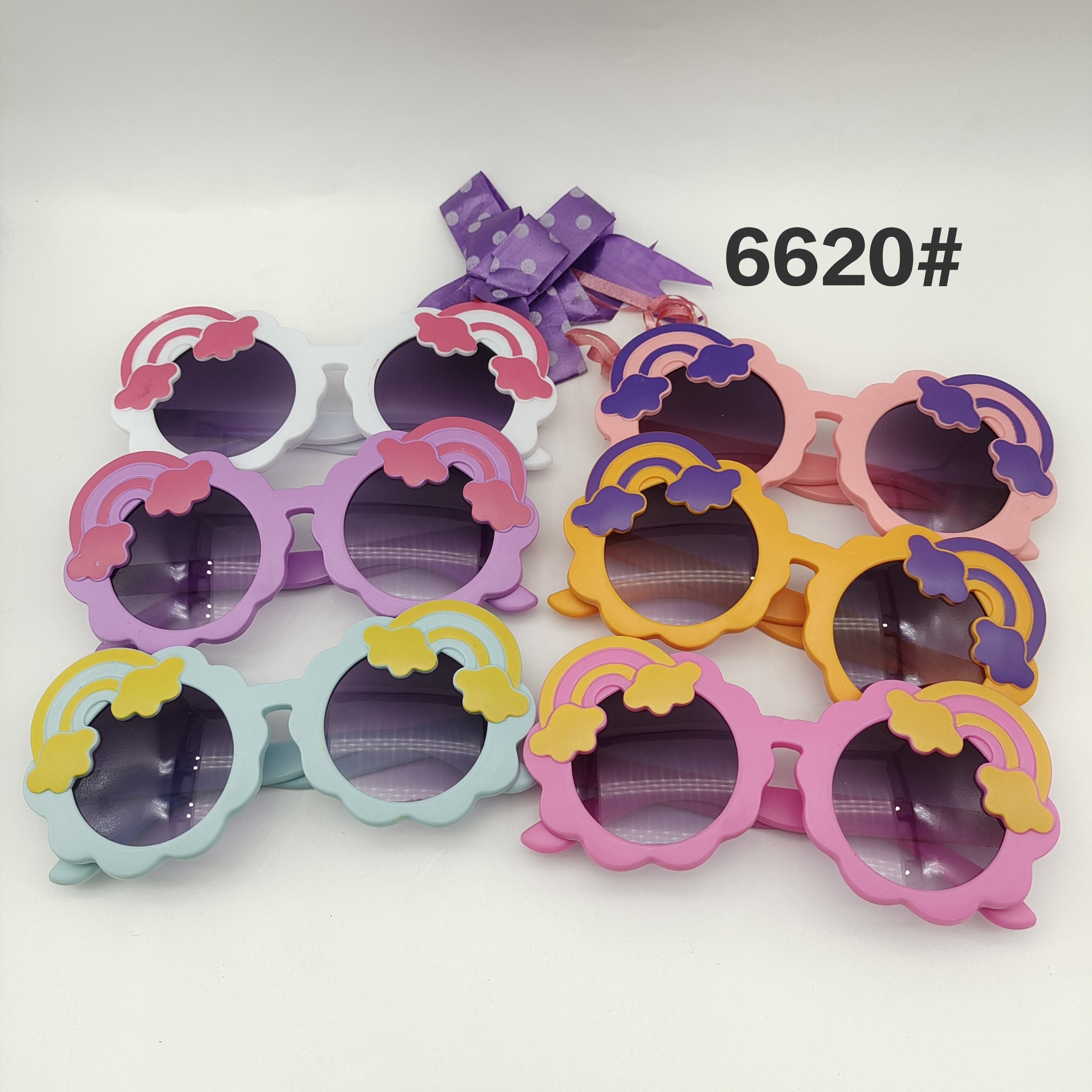 Mixed PC children sunglasses cheap ready stock factory same day shipping mixed color sunglasses