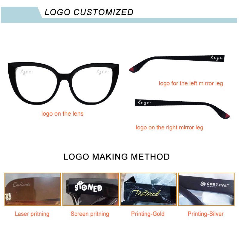 Fashion Cat Eye Block Blue Light Filter Computer Glasses Blue Blocker Eyewear Mobile Anti-radiation Eyeglasses