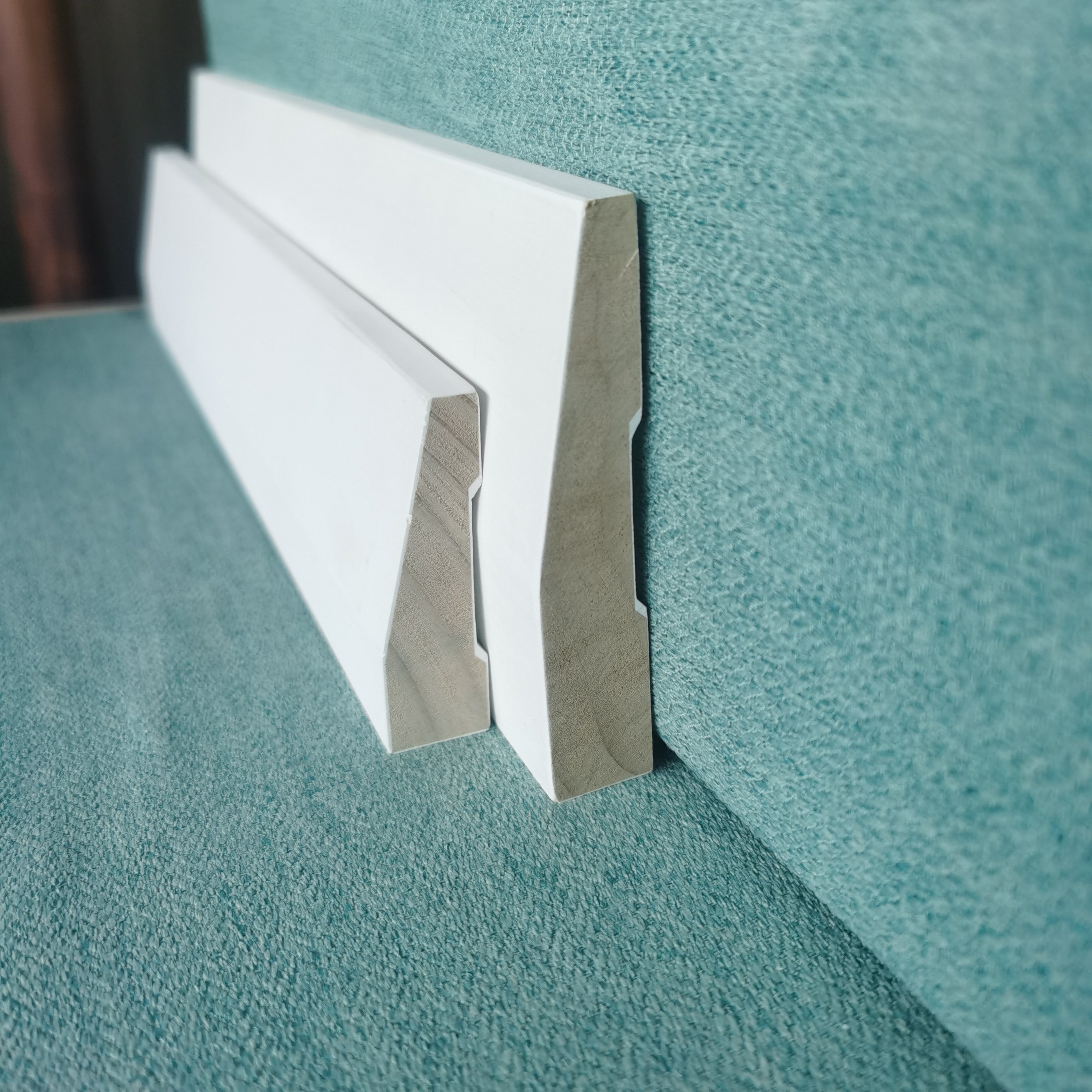 Room Interior Primed Jamb Moulding Wood Door Frame Moulding