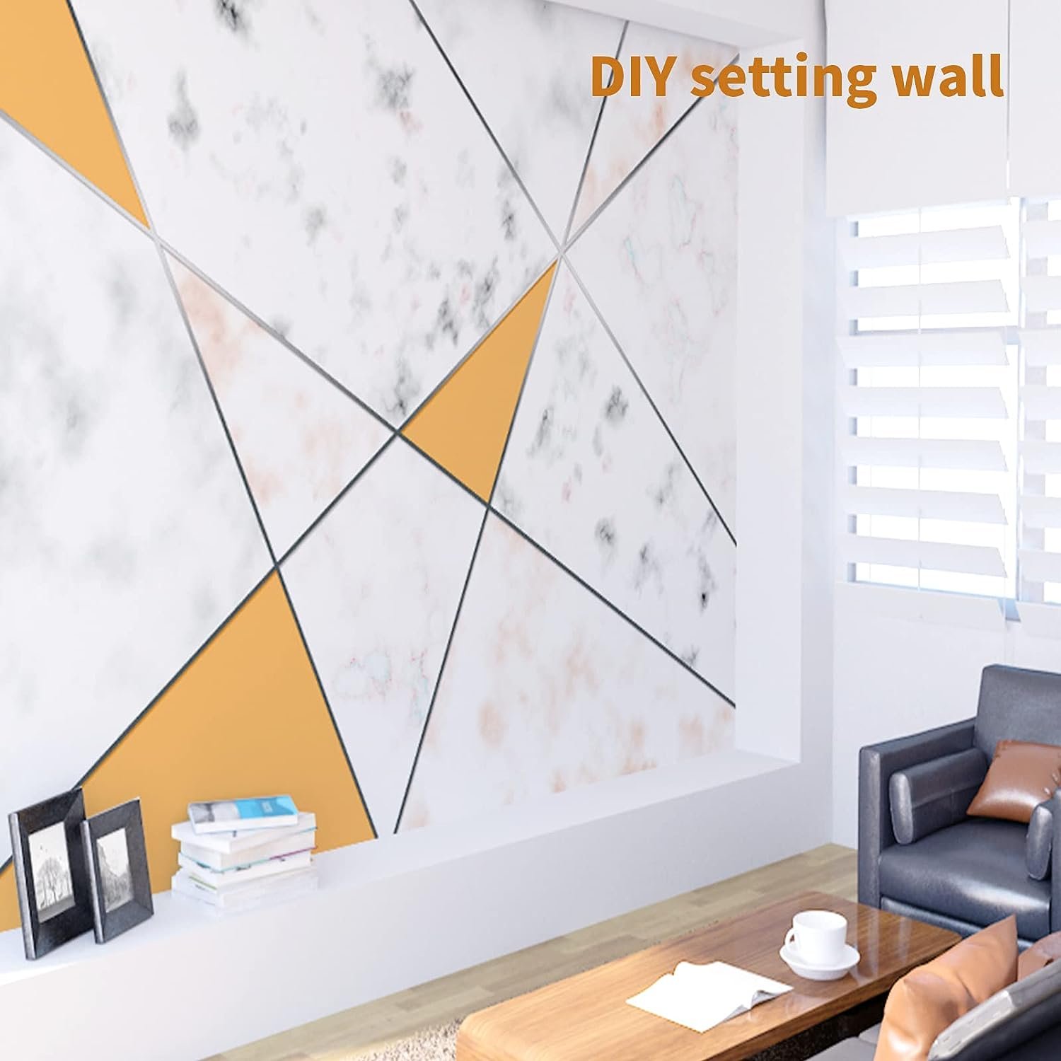 3.3ft Peel and Stick Molding Trim, Flexible Mirror Wall Ceiling Floor Cabinet Tile Edge Moulding for Picture Frame