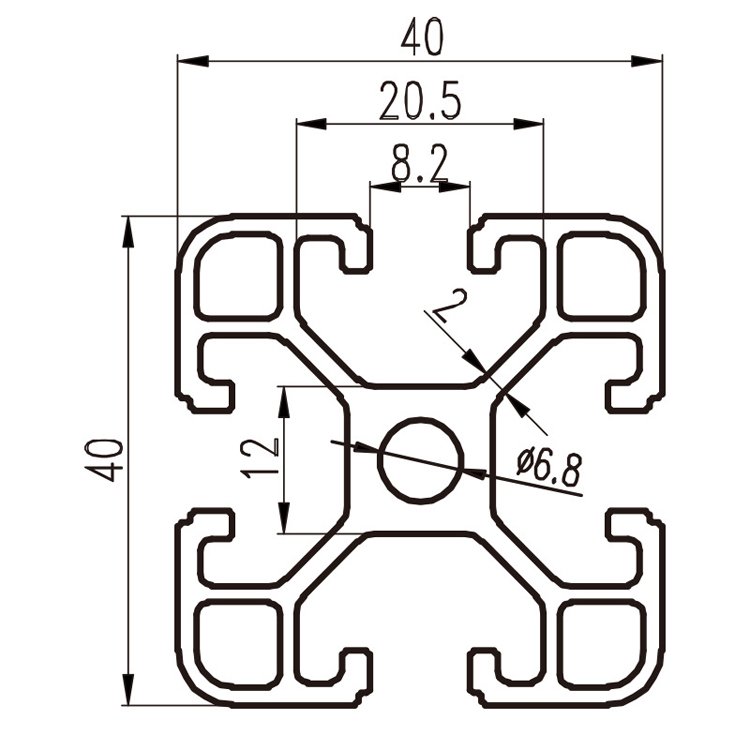 Heatsink 6063 Custom Extruded Heat Sink Heatsink 6061 t6 aluminium extrusion profile