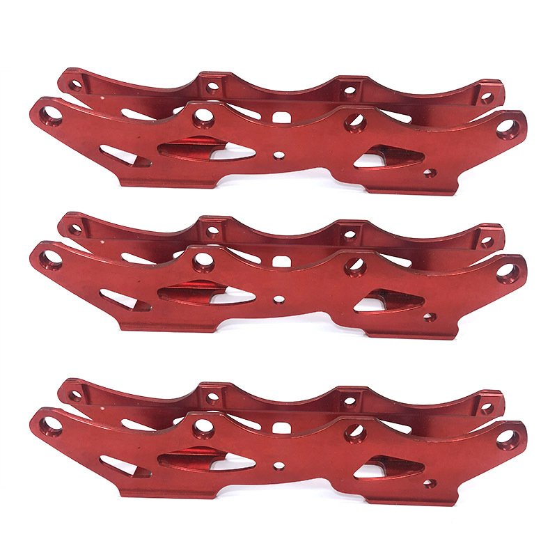 China Factory Price Aluminum Parts cnc milling cnc Aluminum Frame Quad Roller Skates