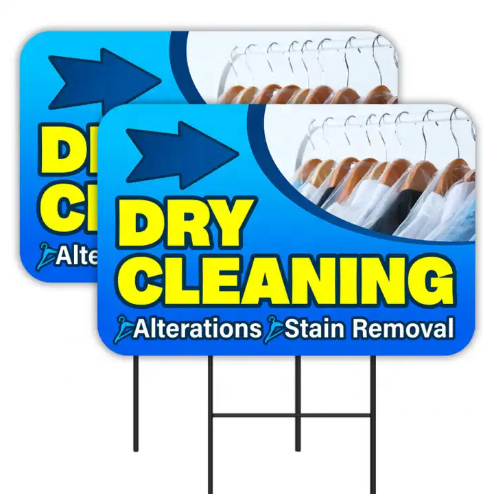 18"x24" custom printed double sided outdoor coroplast political plastic corrugated boards yards advertising signs
