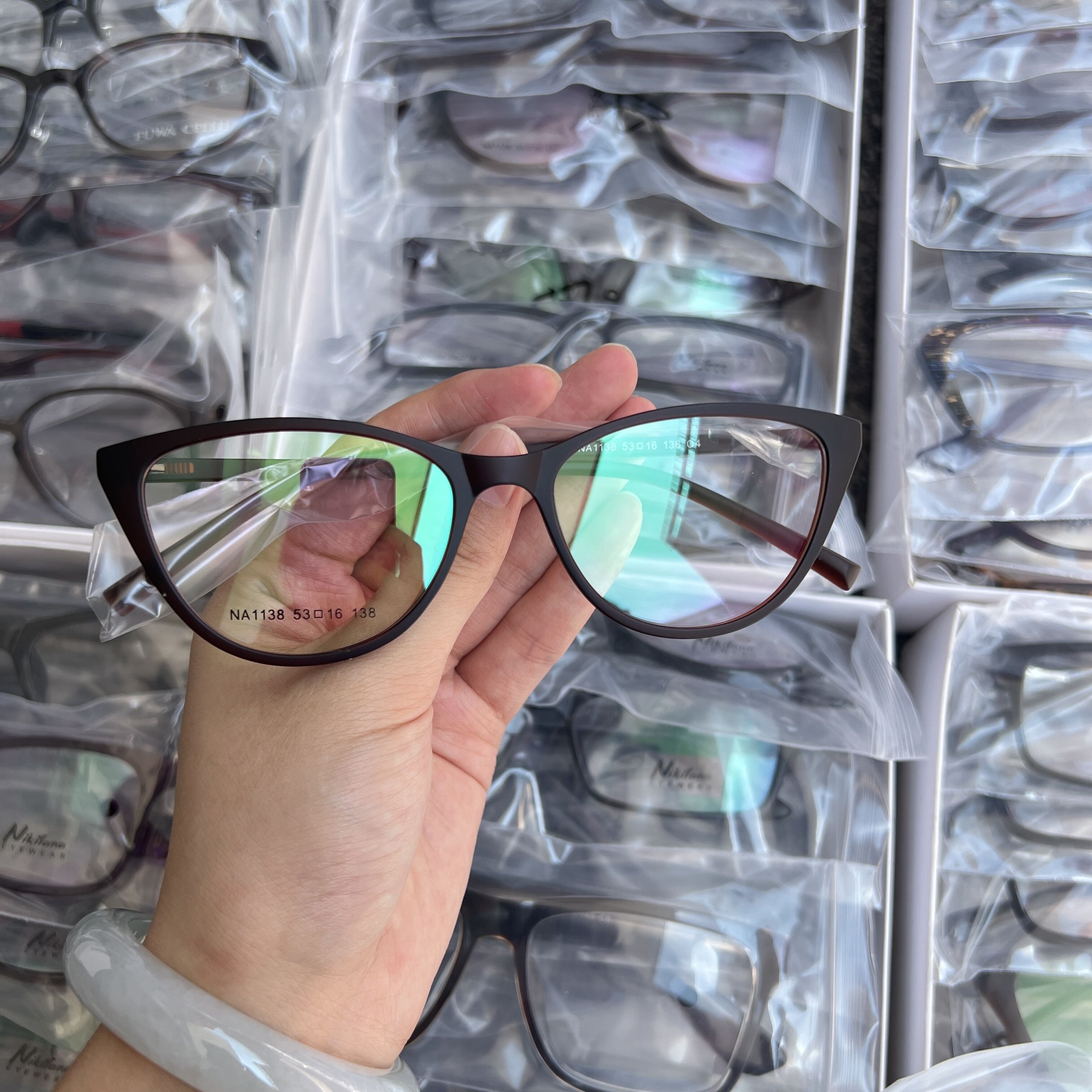 China Factory Men Glasses Stock Clearance CP TR Frames Square Round Optical Frames