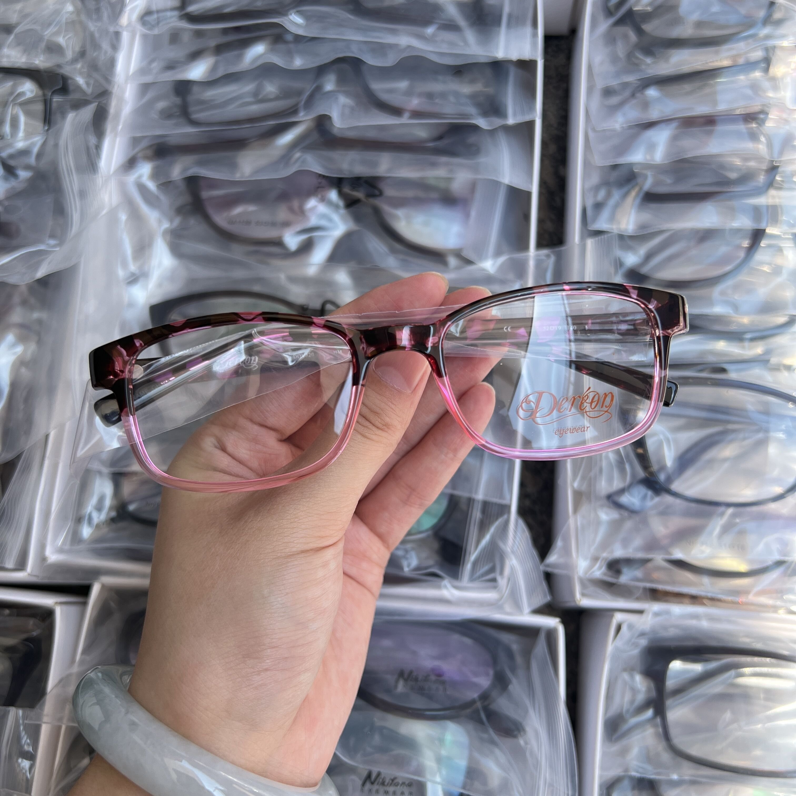 China Factory Men Glasses Stock Clearance CP TR Frames Square Round Optical Frames