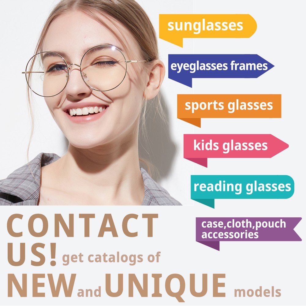 Sparloo 2033 Women Cat Eye Fashion Metal Optical Frames Models