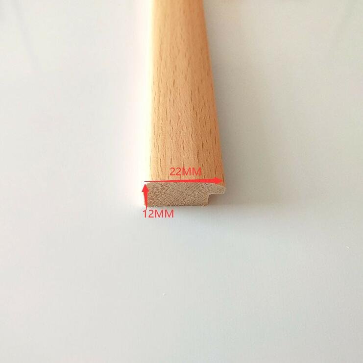 China Cheap Price Simple Style Pine Wood Picture Photo Frame Mouldings