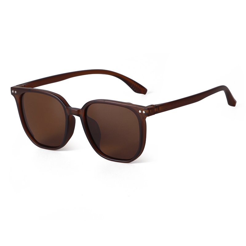 Retro square frame Polarized Sunglasses personality fashionable Sun glasses for men womens Custom designs Sunglasses