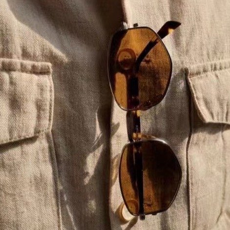 Popular retro vintage metal small frame high end sun glasses fashion uv protection trendy women sunglasses for men