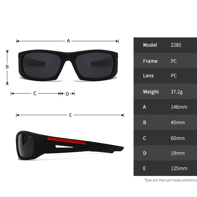 2024 Mannequin Color Cool Luxury Square Small Size Men Women Big Frame Glasses Oversized Vintage Sunglasses