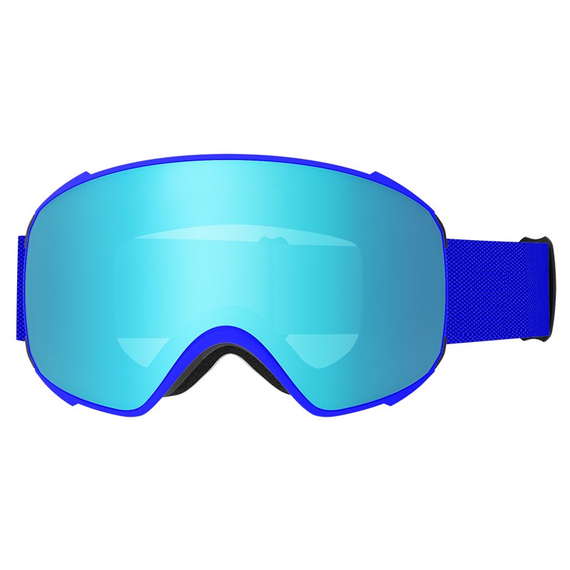 Winter ski glasses Double anti-fog magnetic lenses outdoor high definition large frame goggles