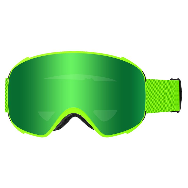 Winter ski glasses Double anti-fog magnetic lenses outdoor high definition large frame goggles