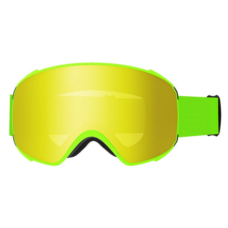 Winter ski glasses Double anti-fog magnetic lenses outdoor high definition large frame goggles