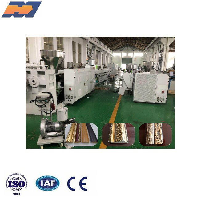 PS foam photo frame extrusion line recycle ps foam profile extruder machine