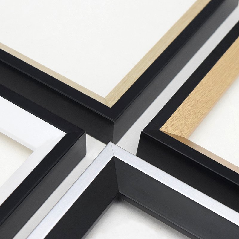 Picture Frame Moulding Rustic Wood Color Polystyrene Customised Plastic Wholesale 2001 Series New Luxury Customized Logo CN;GUA