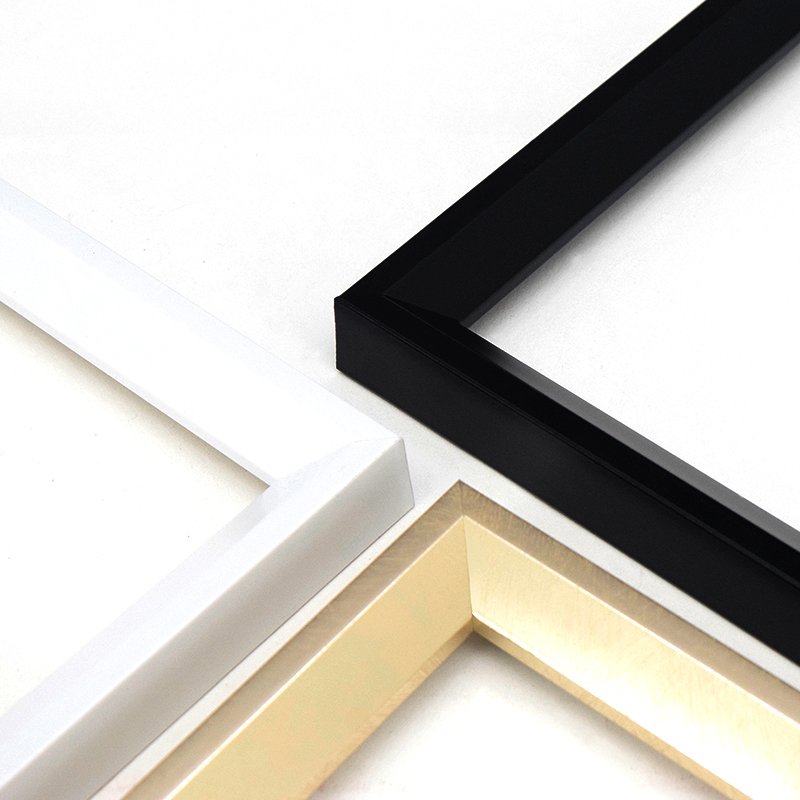 Picture Frame Moulding Rustic Wood Color Polystyrene Customised Plastic Wholesale 2001 Series New Luxury Customized Logo CN;GUA