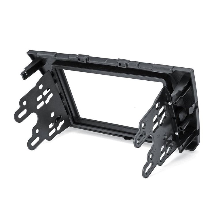 OEM Plastic Injection Molding Auto Spare Parts Motorcycle Chrome Faceplate Radio Trim Bezel