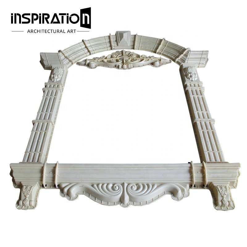 ABS and Fiberglass Silicone Rubber Plastic Concrete Window Mold Casting In Place Building decoration