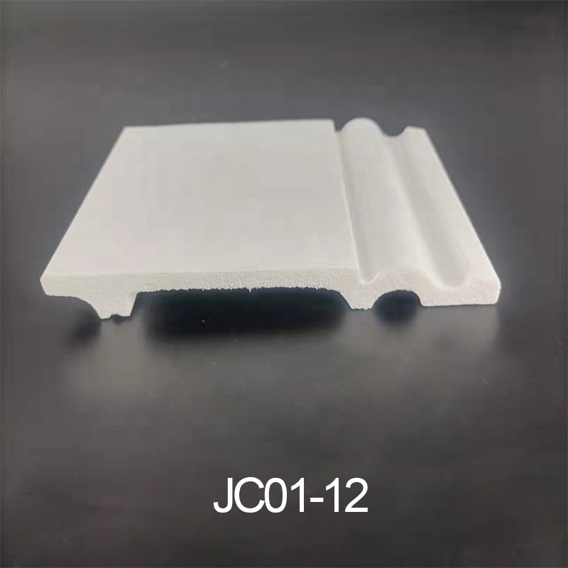 Best quality price Smooth modern white long polystyrene skirting board wall molding decor decorative board